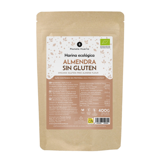 Farine d'amande sans gluten ECO Planeta Huerto 400g