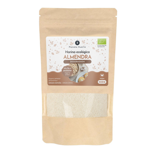 Farine d'amande dégraissée (protéine d'amande) ECO Planeta Huerto 250 g