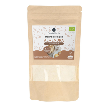 Farine d'amande dégraissée (protéine d'amande) ECO Planeta Huerto 250 g