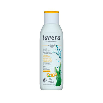 Lotion raffermissante pour le corps Q10 basis sensitv, Lavera 250 ml