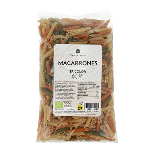 Macarons tricolores ECO Planeta Huerto 500g