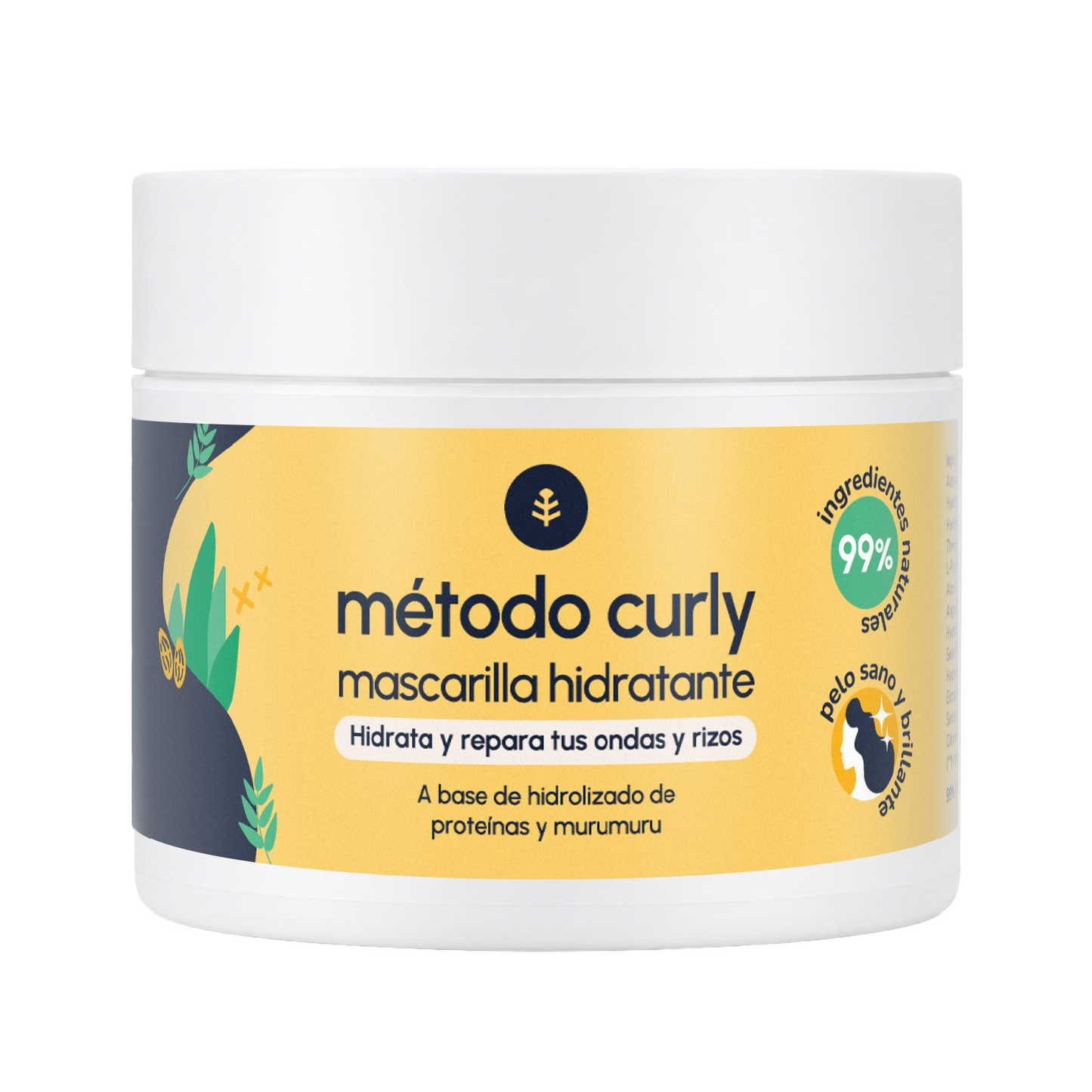 Planet Orchard Curly Method Masque hydratant 200 ml