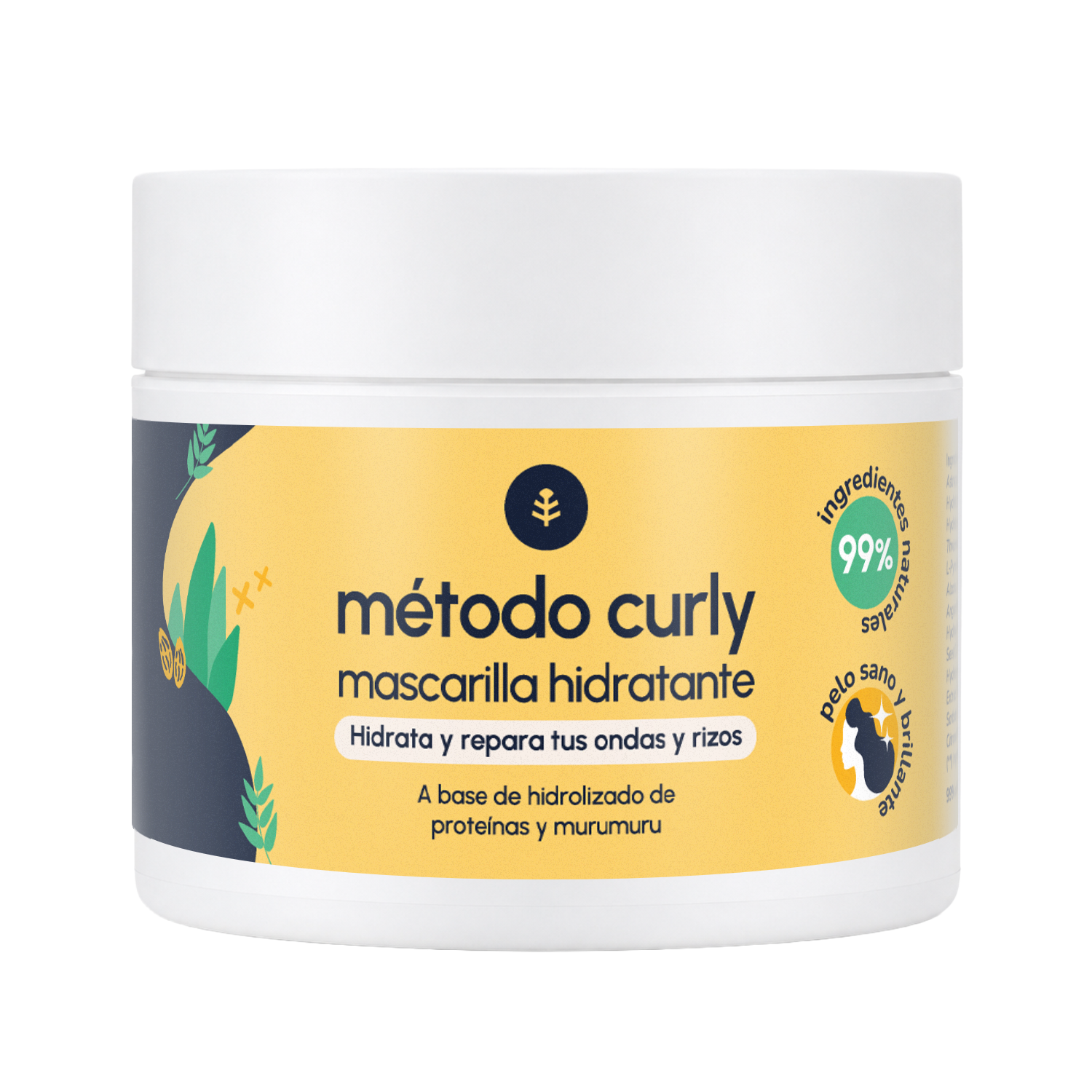 Planet Orchard Curly Method Masque hydratant 200 ml