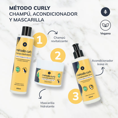 Conditionneur sans rinçage Curly Method Planet Orchard 200 ml