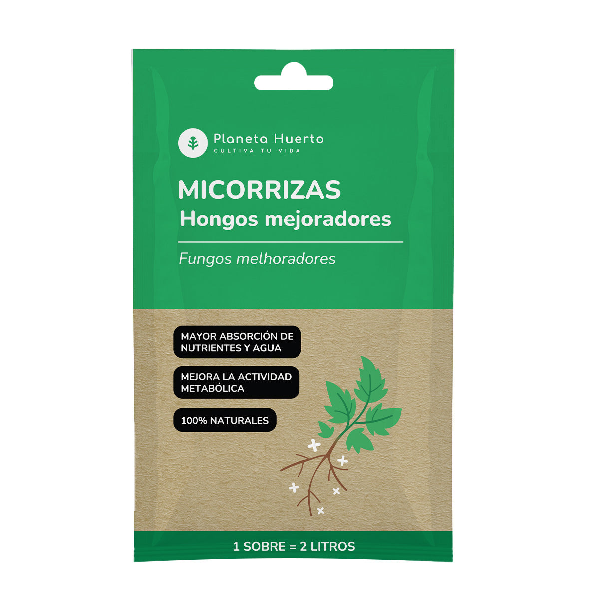 Pack Mycorhizes Planeta Huerto 5 unités pour 10 l