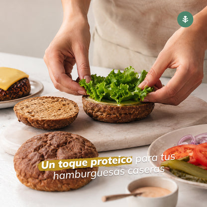 Pain hamburger protéiné Planeta Huerto, 2 x 80 grammes