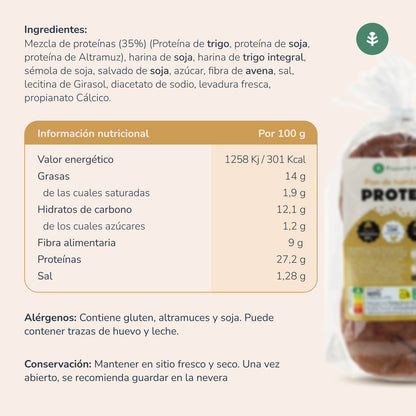 Pain hamburger protéiné Planeta Huerto, 2 x 80 grammes