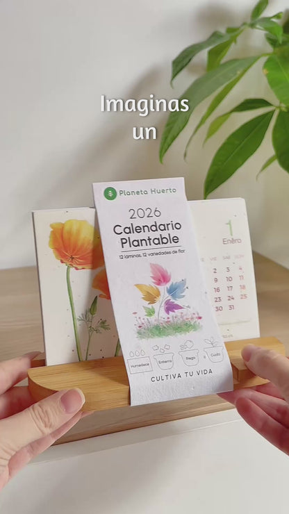 Calendrier plantable 2025 Planet Orchard Transformer le temps en nature