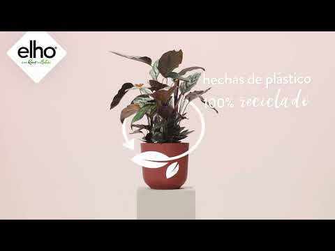 Pot de fleurs Jazz Round Silky White Elho 26 cm