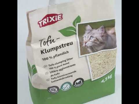 Lecho aglomerante de tofu Arena 100% Vegetal Trixie 4 Kg