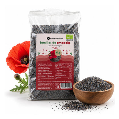 Graines de pavot ECO Planeta Huerto 150 g