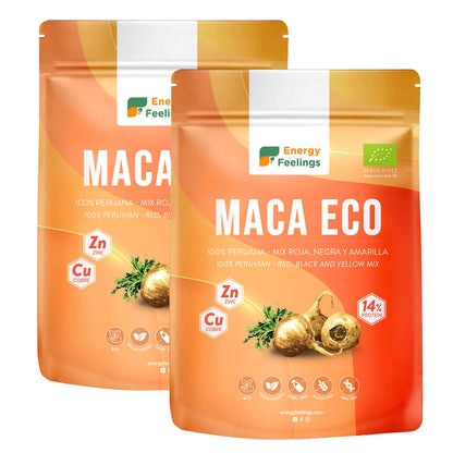 Pack 2x Maca BIO en poudre Energy Feelings 1 kg
