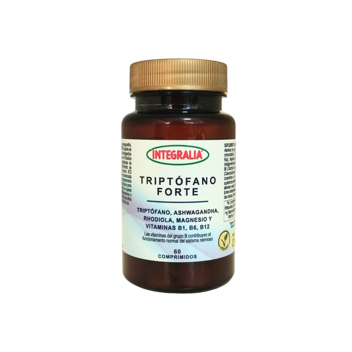 Tryptophane Plus avec magnésium, valériane et vitamines B Integralia, 50 gélules